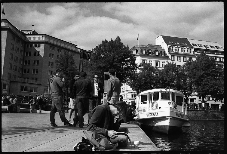 black and white photograph by simon meisinger