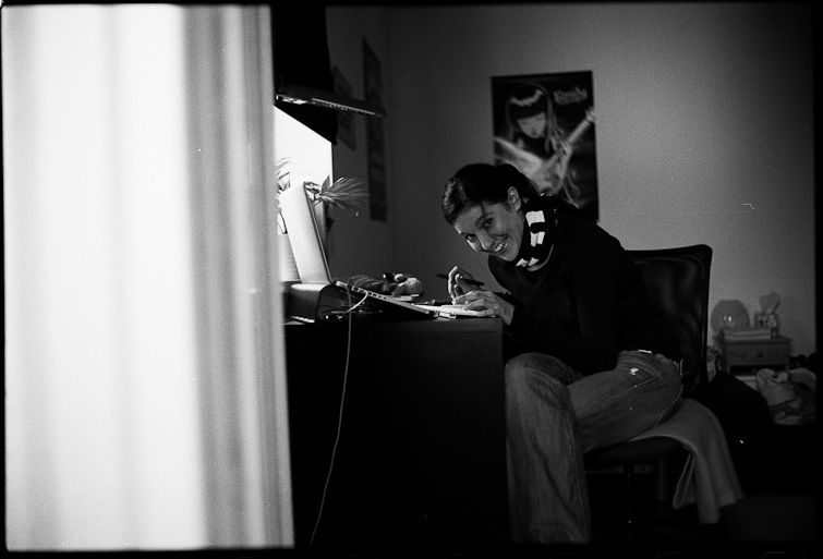 black and white photograph by simon meisinger