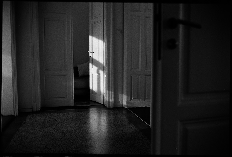 black and white photograph by simon meisinger
