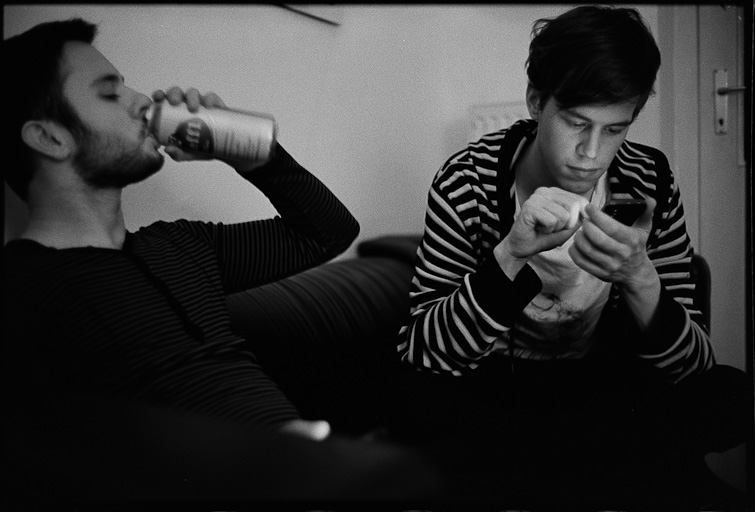 black and white photograph by simon meisinger