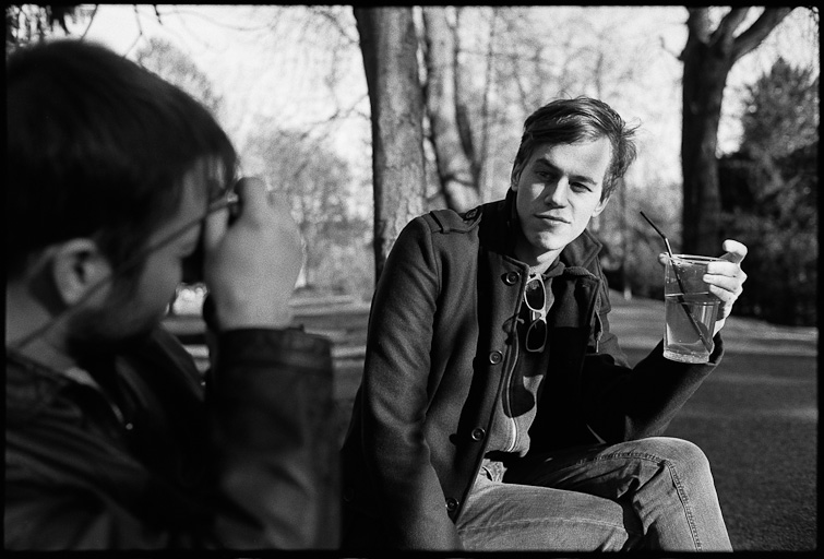 black and white photograph by simon meisinger