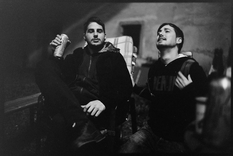 black and white photograph