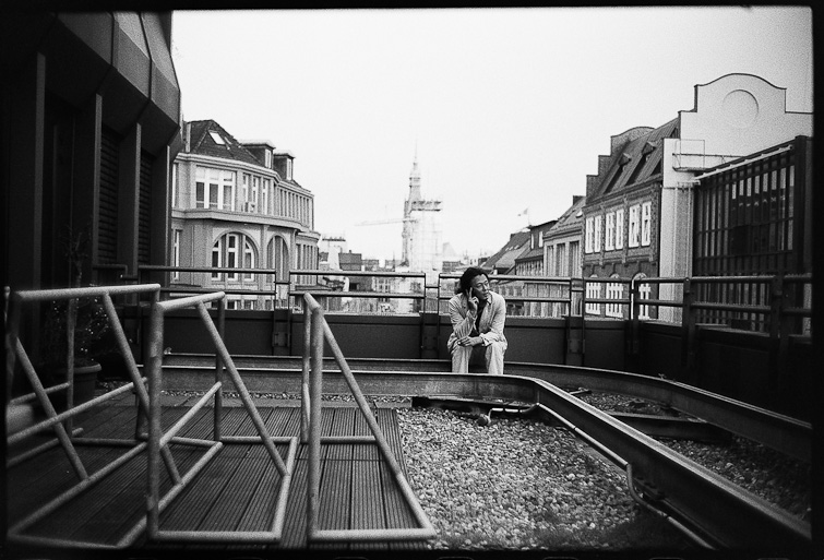 black and white image by simon meisinger
