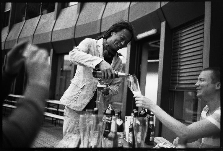 black and white image by simon meisinger