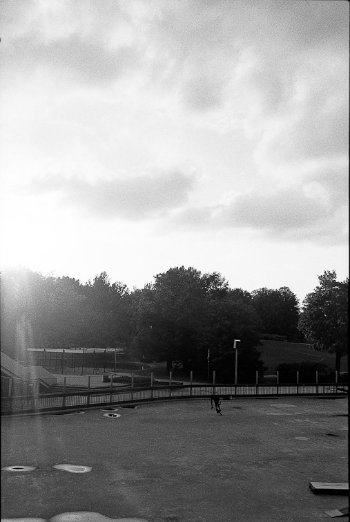 black and white image by simon meisinger