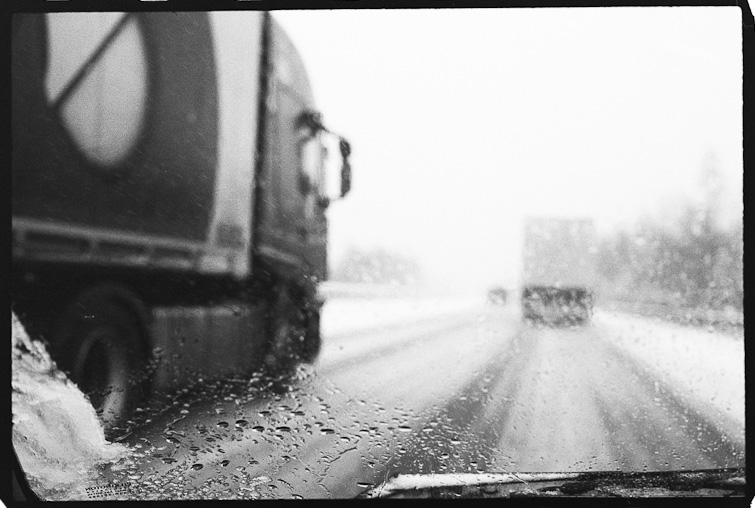 black and white photo