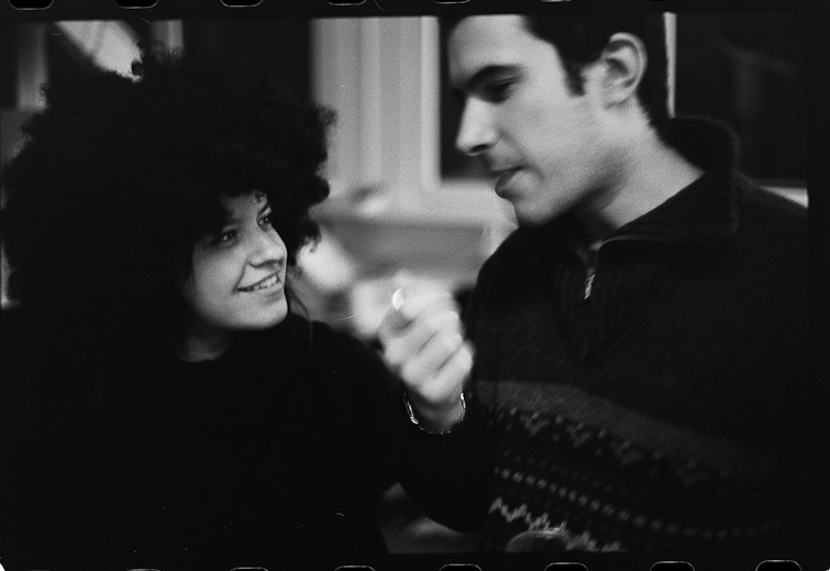 black and white photo
