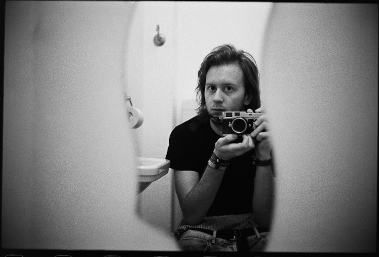 black and white photo