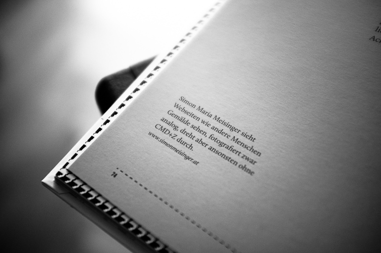 black and white photo by simon meisinger