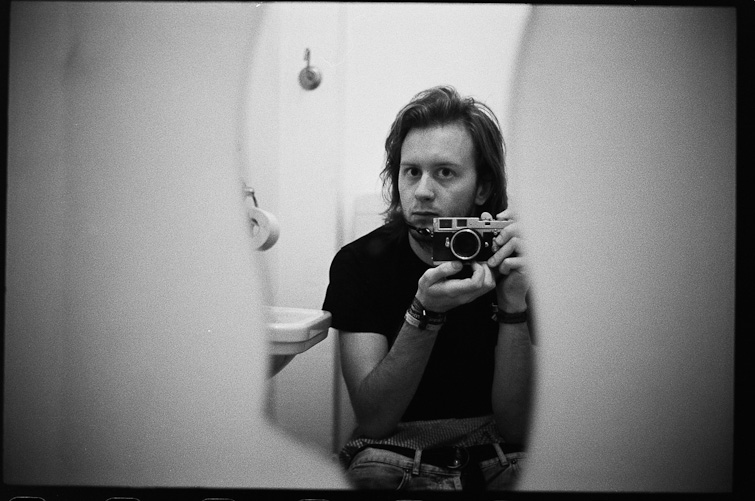 black and white photo