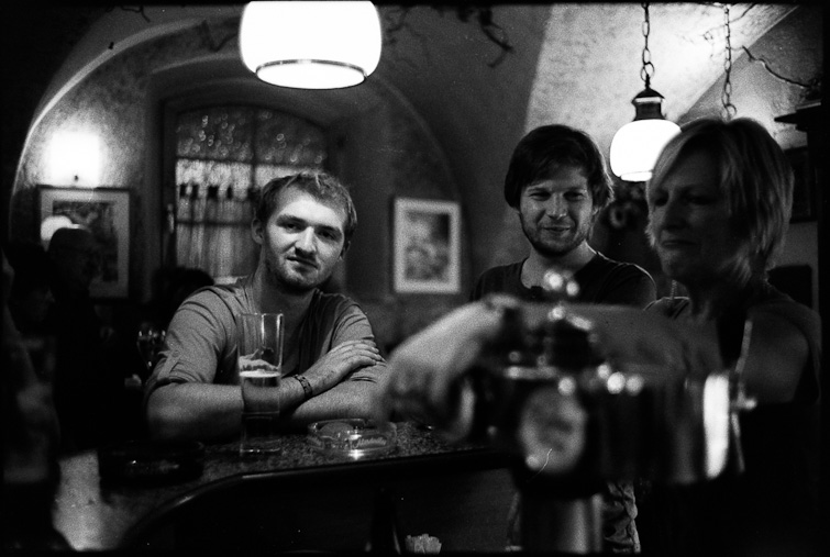 black and white photograph