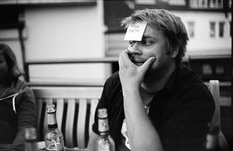 black and white photograph
