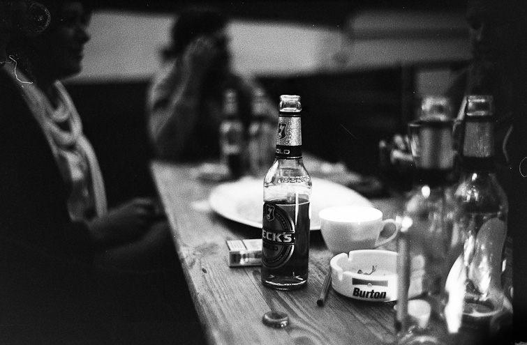 black and white photograph