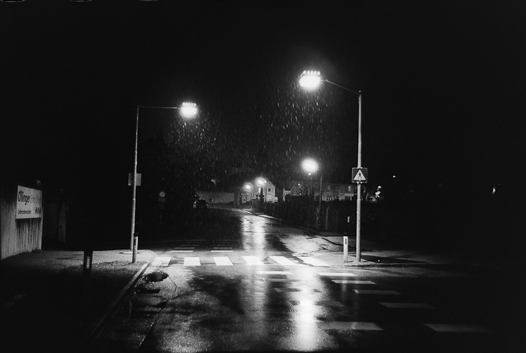 black and white photograph
