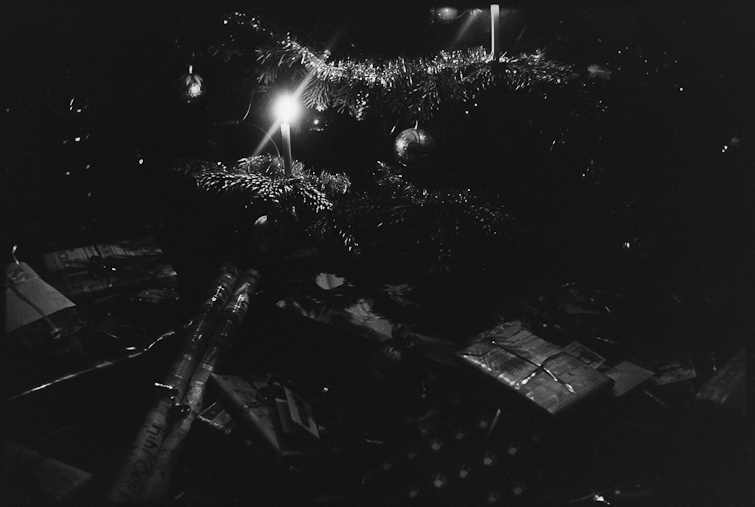 black and white photograph