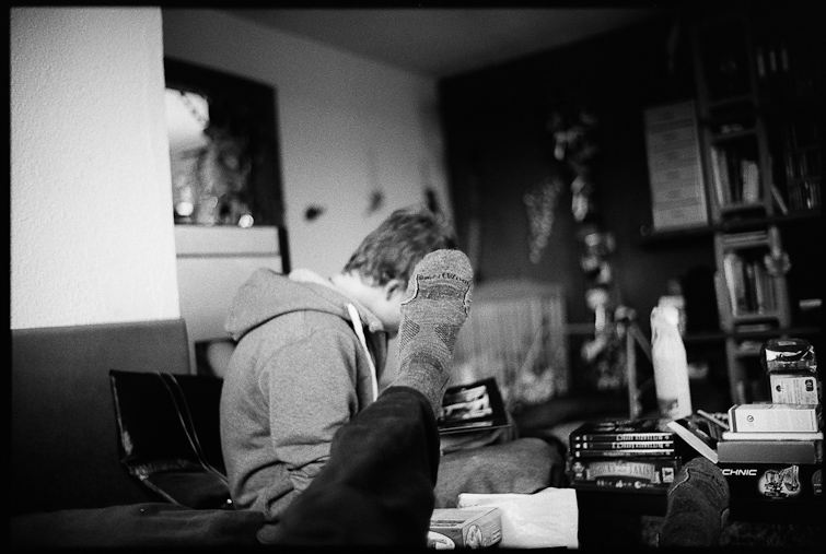 black and white photograph