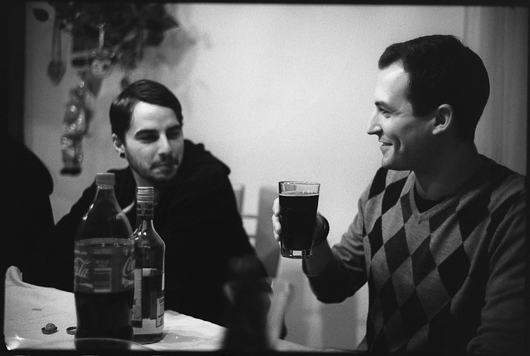 black and white photograph