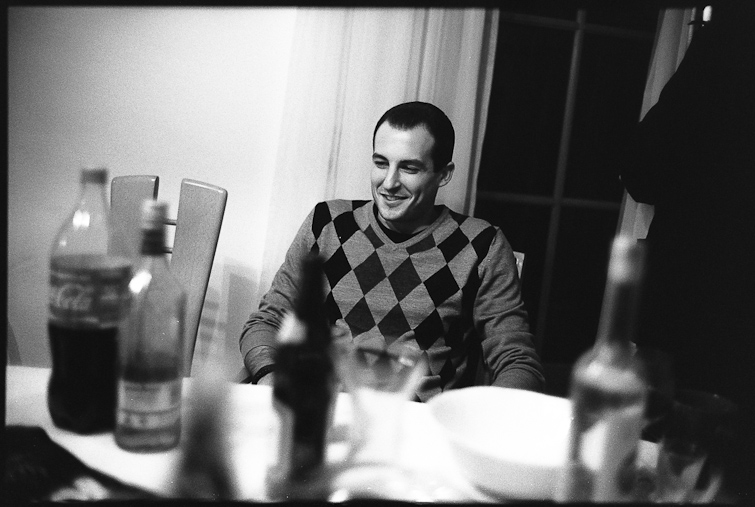 black and white photograph