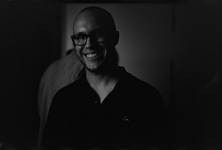 black and white photograph