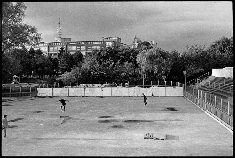 black and white photograph