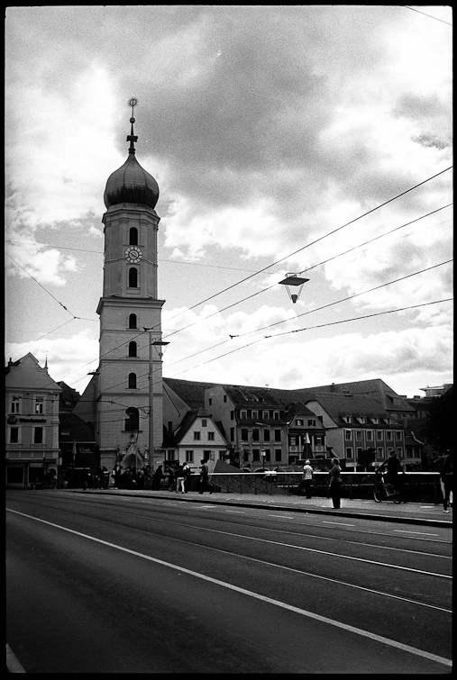 black and white photo