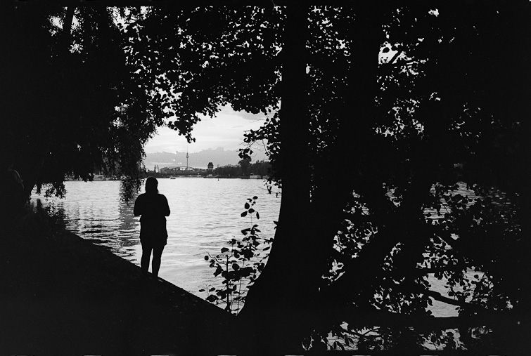 black and white photograph