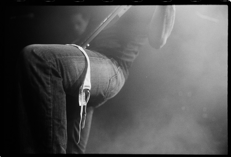 black and white image