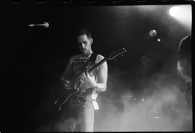 black and white image
