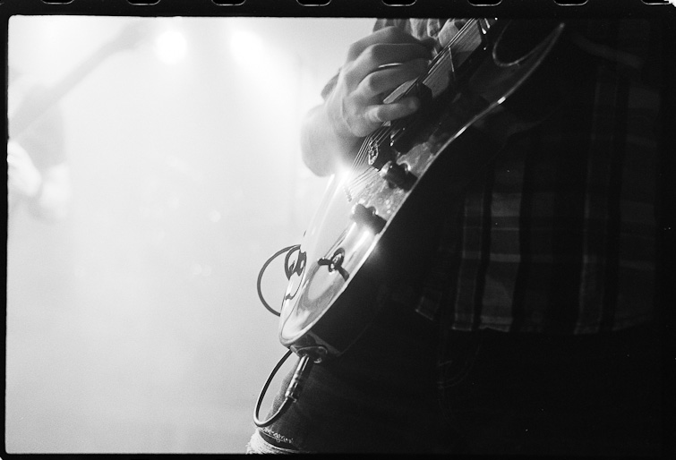 black and white image