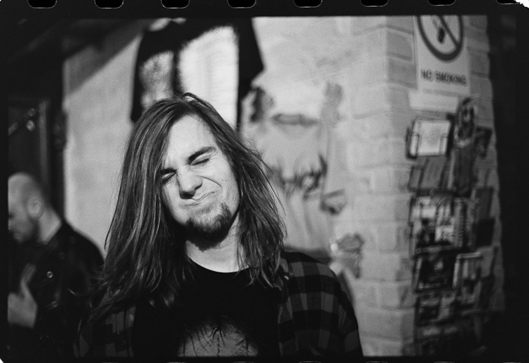 black and white image