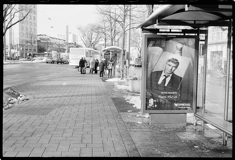 black and white image