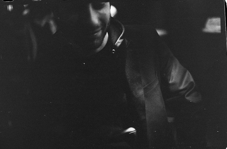 black and white photo