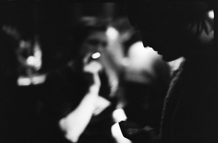 black and white photo