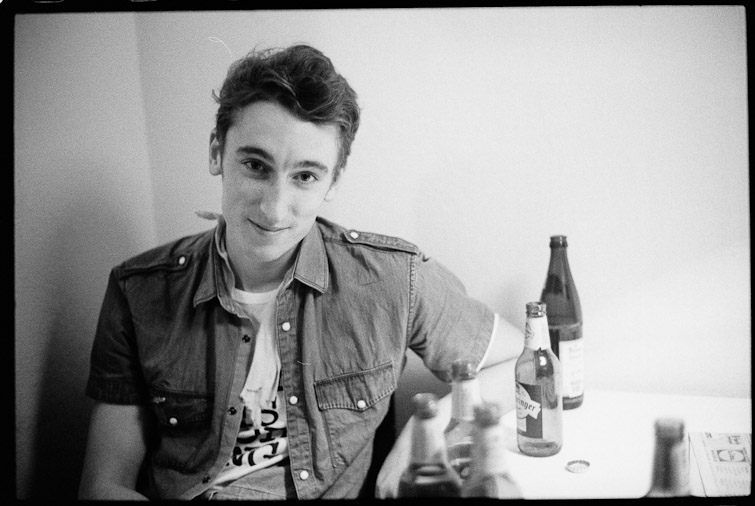 black and white photo