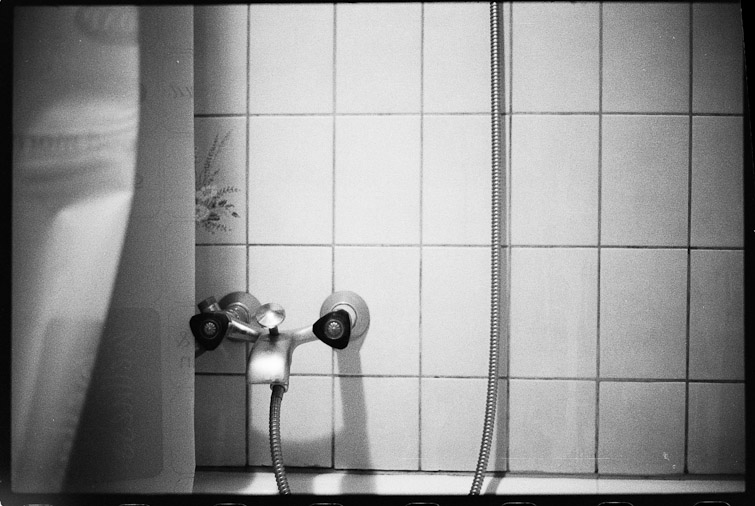 black and white photo